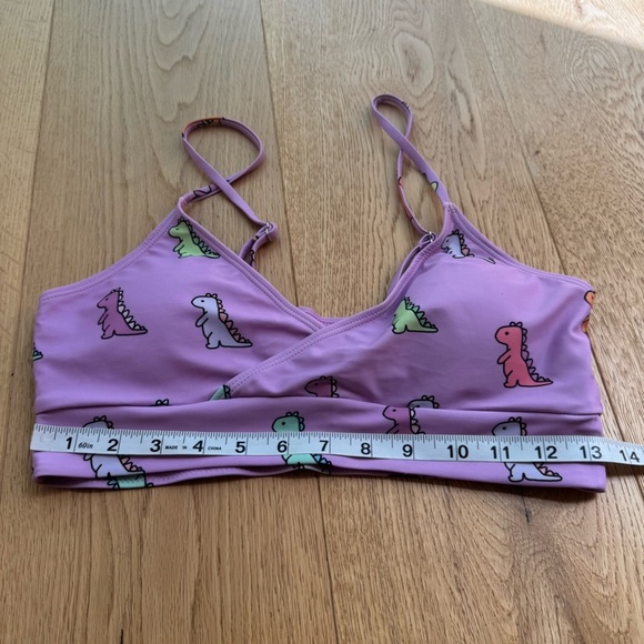 NEW ROMWE Cartoon Dino Print High Waist Bikini - S & M - Picture 10 of 13